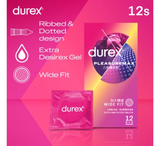 Durex PleasureMax Condoms (Ribbed & Dotted)