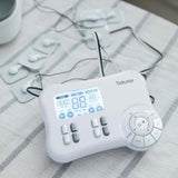 Beurer Germany EM 80 Digital TENS / EMS Device: 3-in-1 Pain Therapy, Muscle Stimulation & Massage