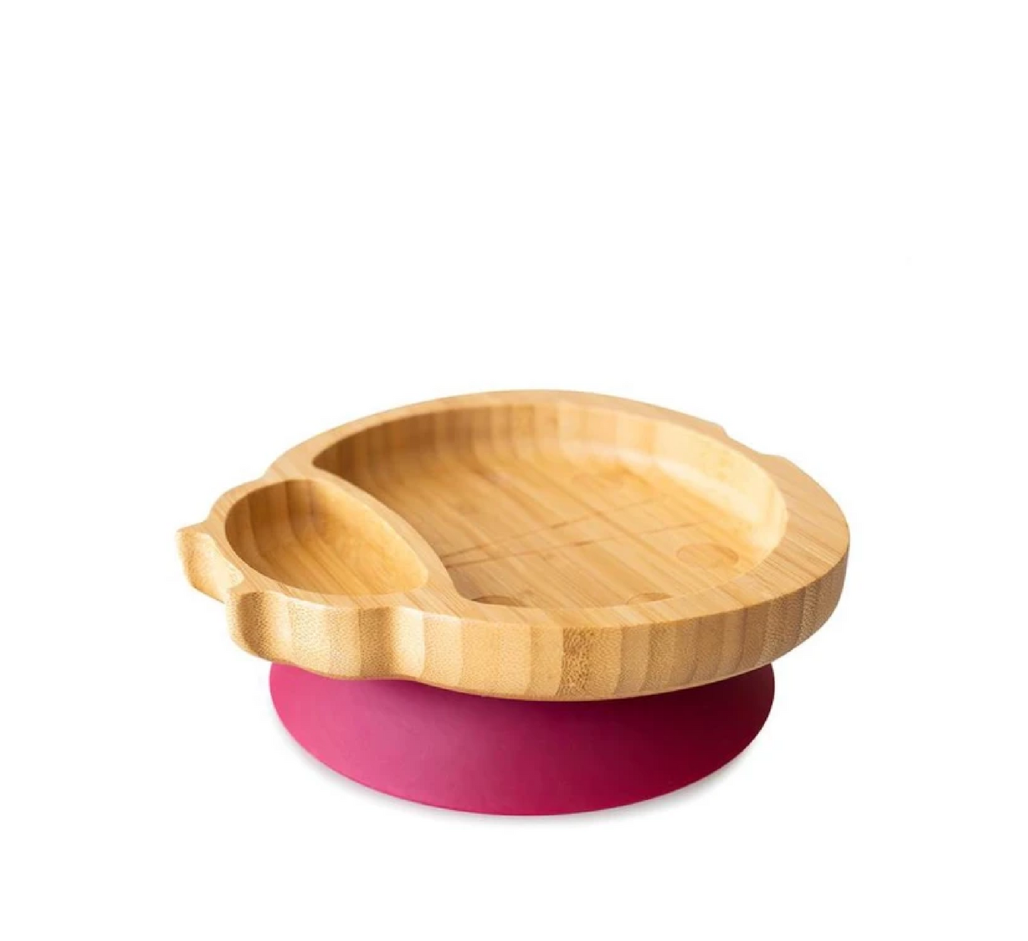 Eco Rascals Ladybird-Shaped Suction and Section Plate (Red)