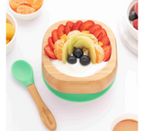 Eco Rascals Bamboo Baby Suction Bowl & Spoon Set