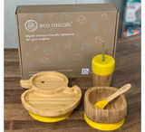 Eco Rascals Bamboo Duck Plate Weaning Gift Set