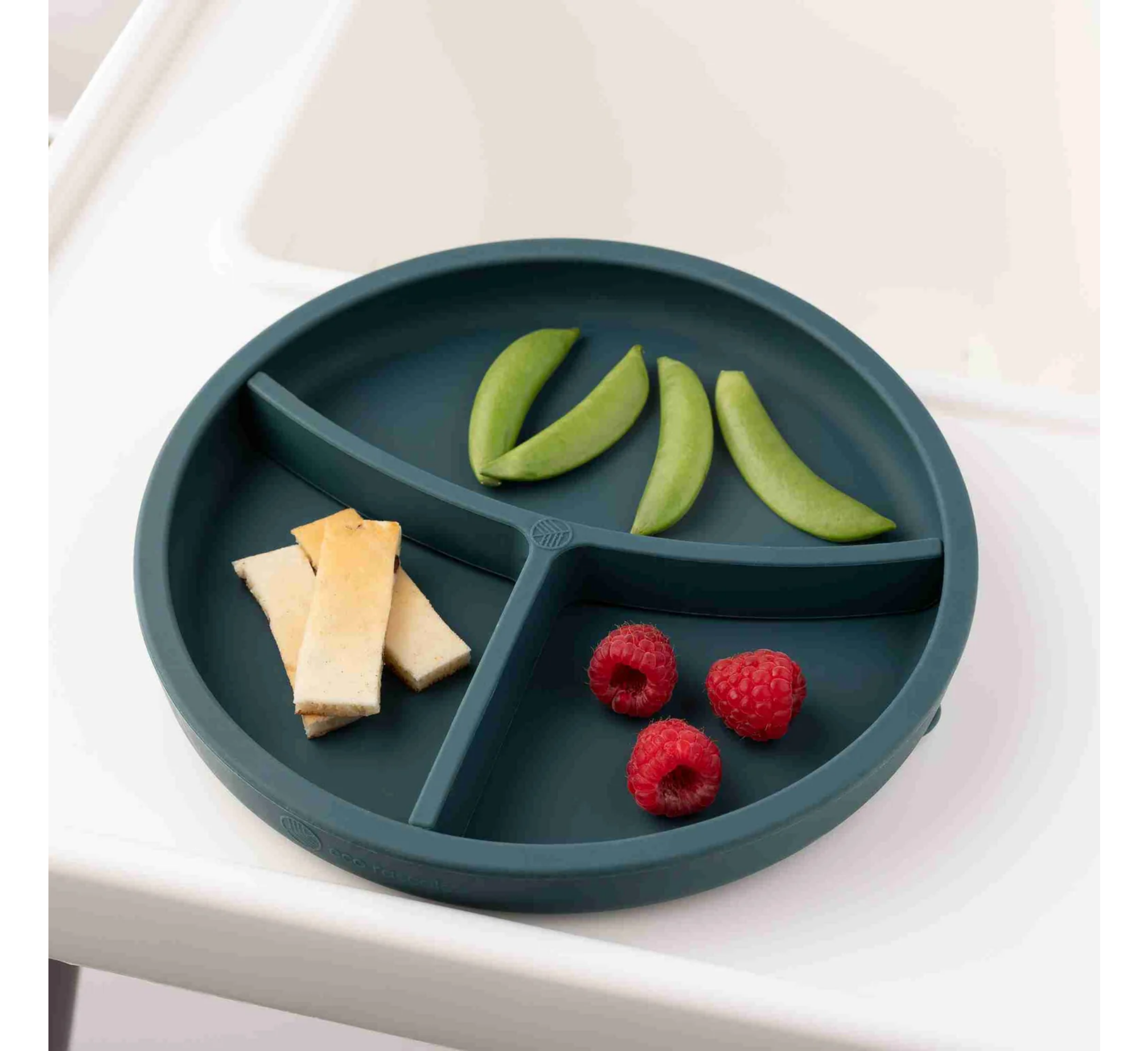 Eco Rascals Silicone Plate with Removable Divider