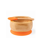 Eco Rascals Bamboo Baby Suction Bowl & Spoon Set
