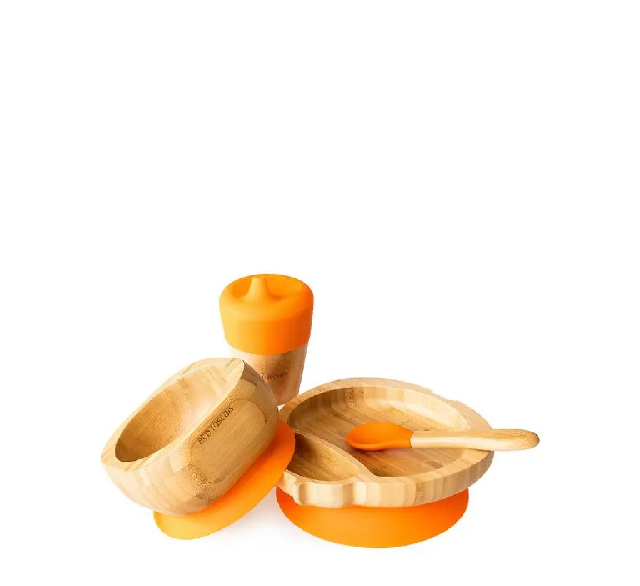 Eco Rascals Bamboo Ladybird Plate Weaning Gift Set