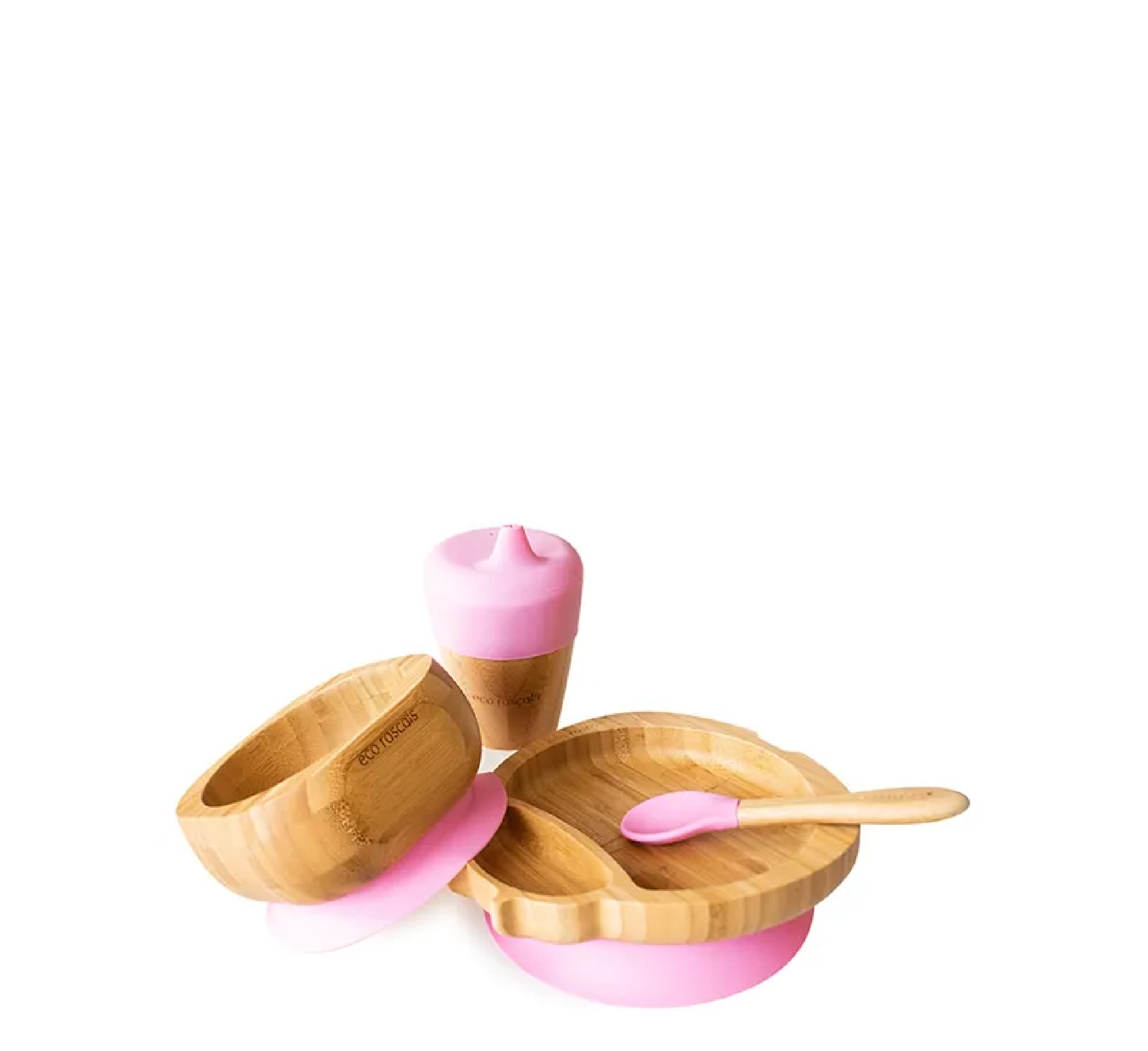 Eco Rascals Bamboo Ladybird Plate Weaning Gift Set