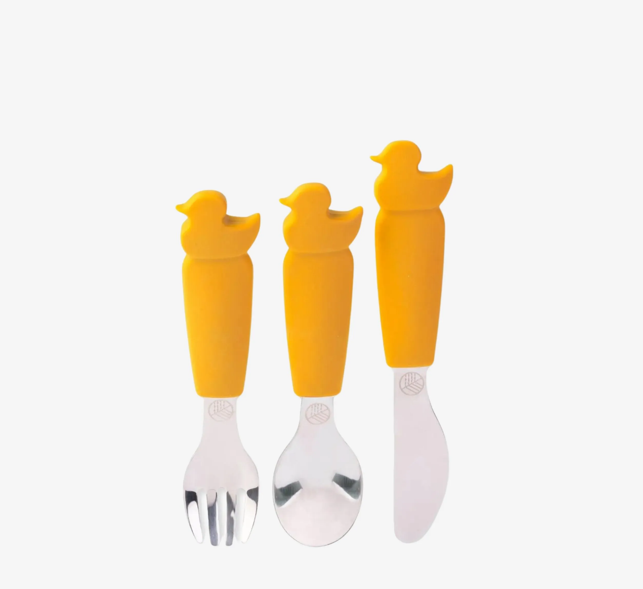 Eco Rascals Three Piece Duck Cutlery Set 12Muajsh+