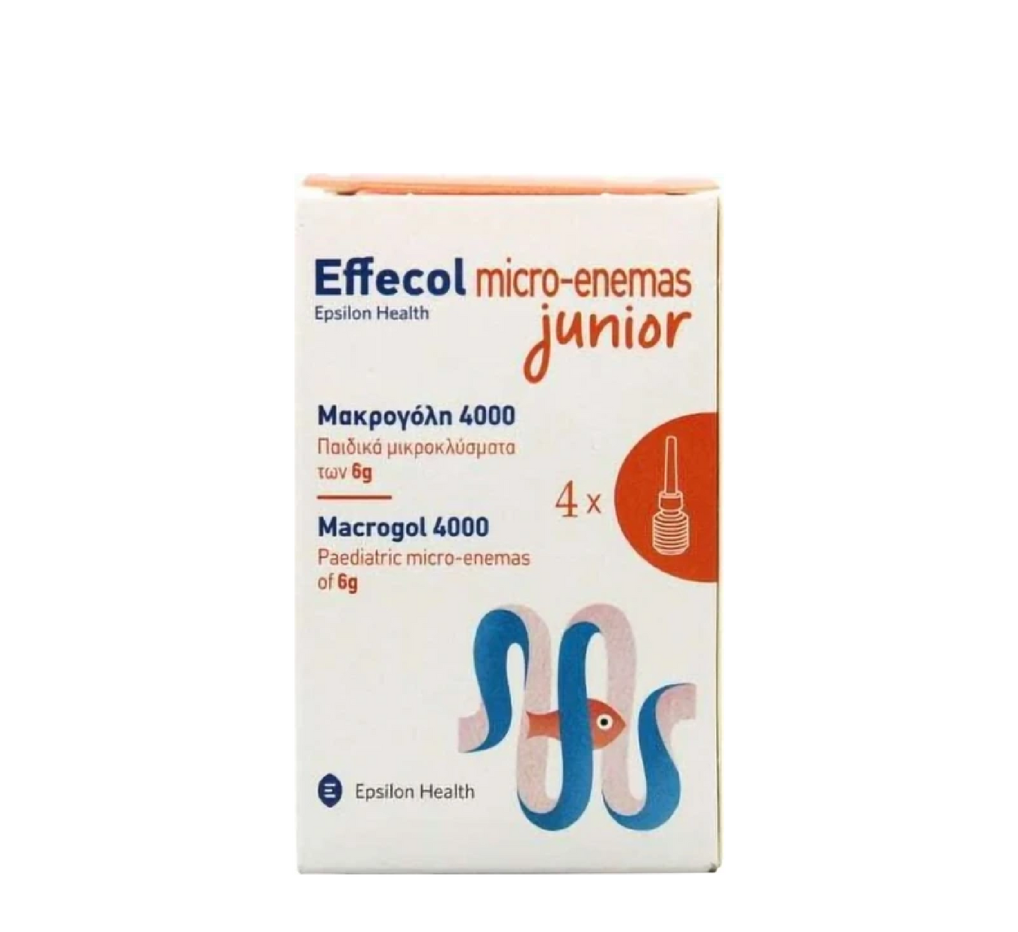 Effecol Micro-Enemas Junior (4x6gr flakone)