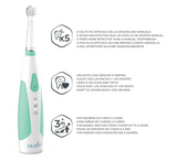 Nuvita Electric Toothbrush for Babies and Toddlers - Sonic Clean & Care 1151