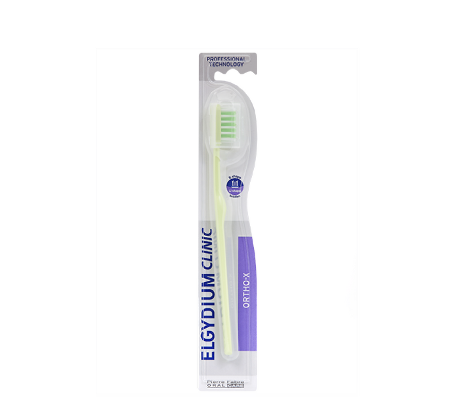 Elgydium Clinic ORTHO-X Adult Toothbrush