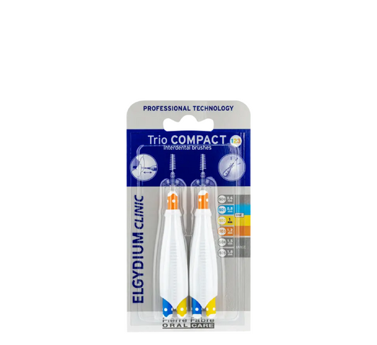 Elgydium Trio Compact 123 Toothbrush *6 cope