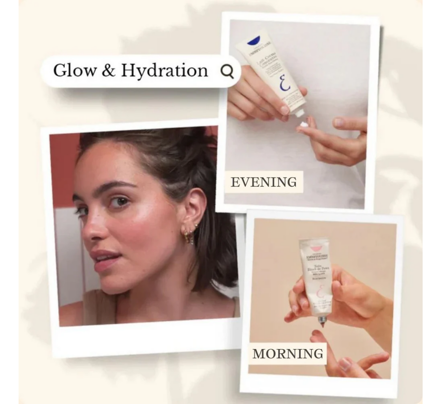 EMBRYOLISSE Gift Set - Lait-Crème Concentré (75ml) & Radiant Complexion Cream Rose Glow (30ml)