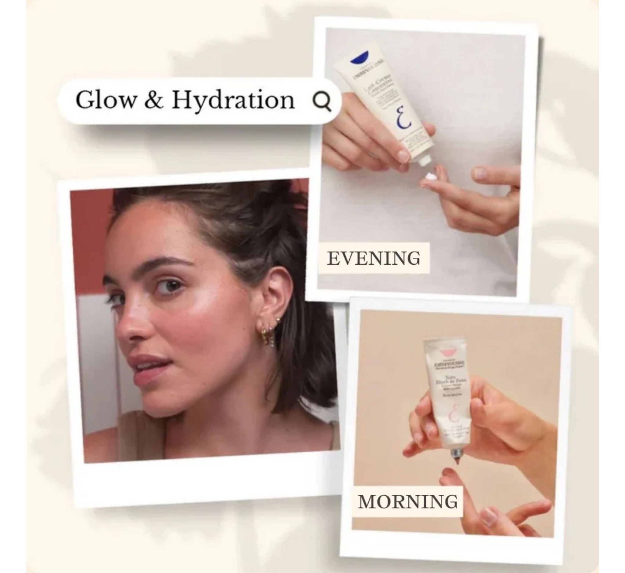 EMBRYOLISSE Gift Set - Lait-Crème Concentré (75ml) & Radiant Complexion Cream Rose Glow (30ml)