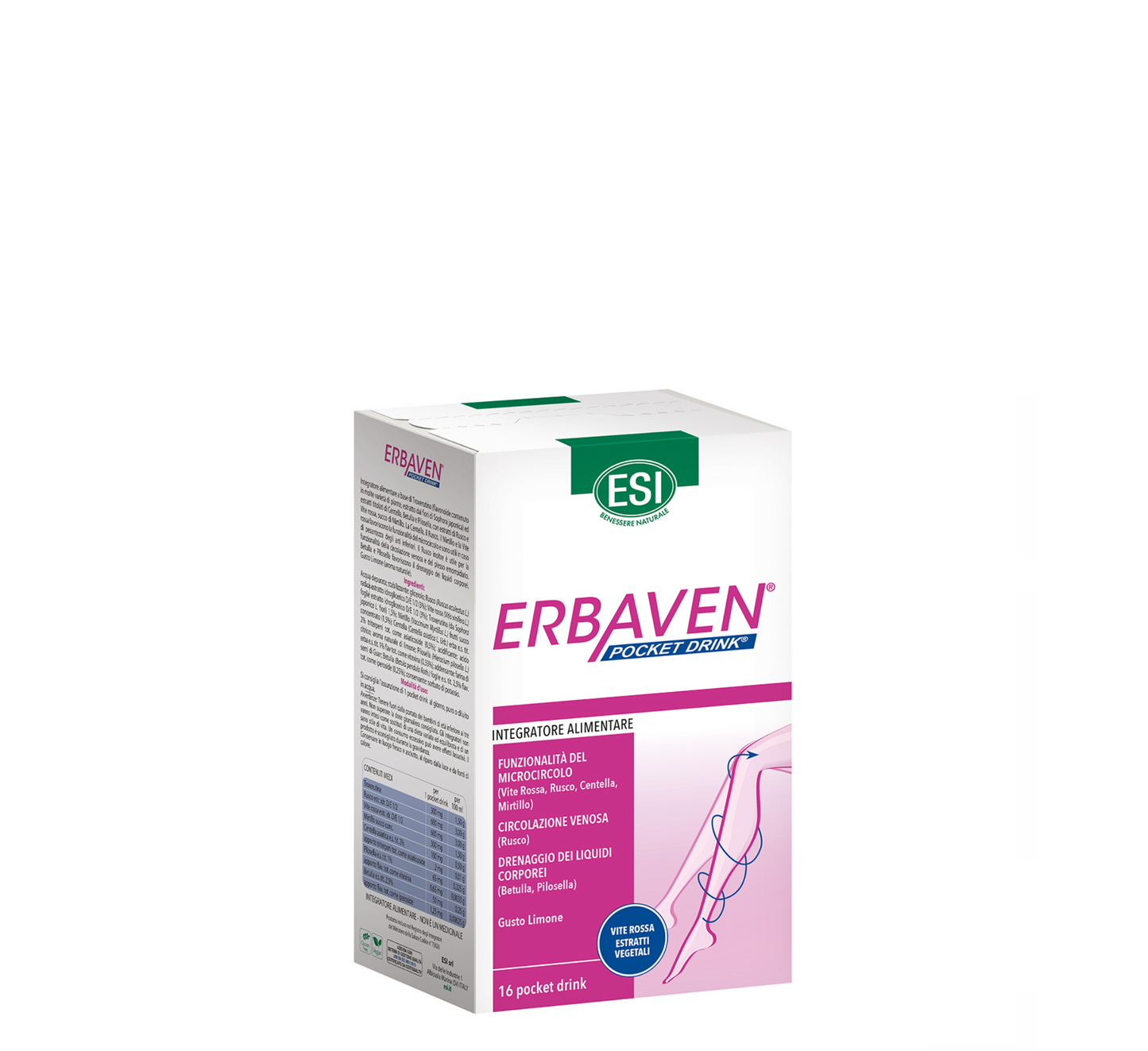 Pije xhepi ESI Erbaven *16bustina 