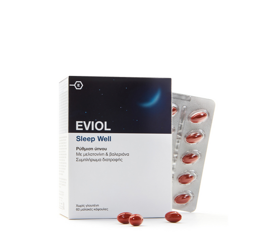 Eviol Sleep Well (Food Supplement) *30 soft Capsules