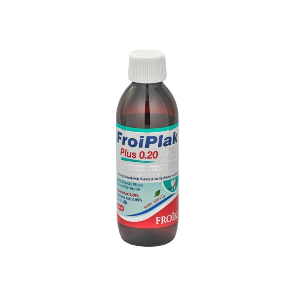 FROIPLAK PLUS 0,2 PVP ACTION MOUTHWASH 250ml