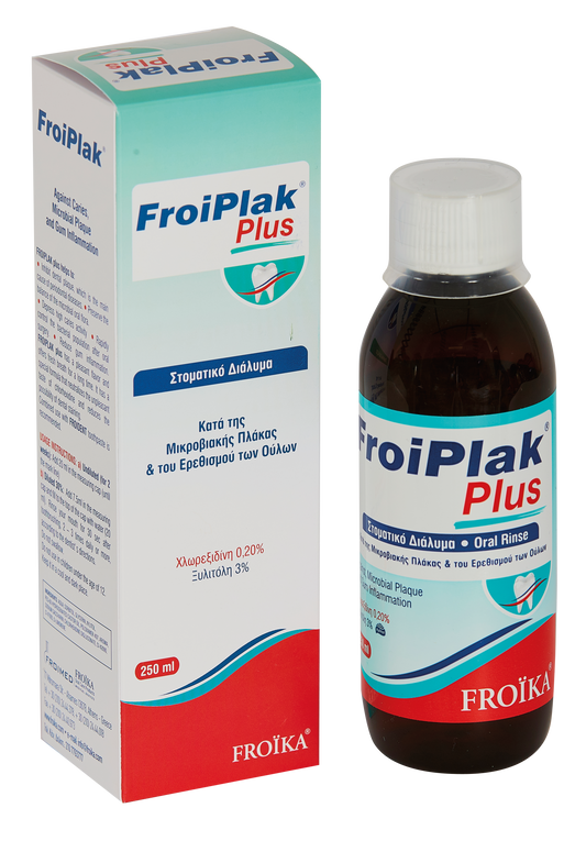 FROIPLAK PLUS ANTIMICROBIAL MOUTHWASH 250ml