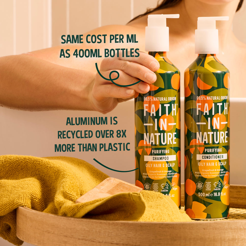 Grapefruit & Orange Shampoo - 500ml Aluminium