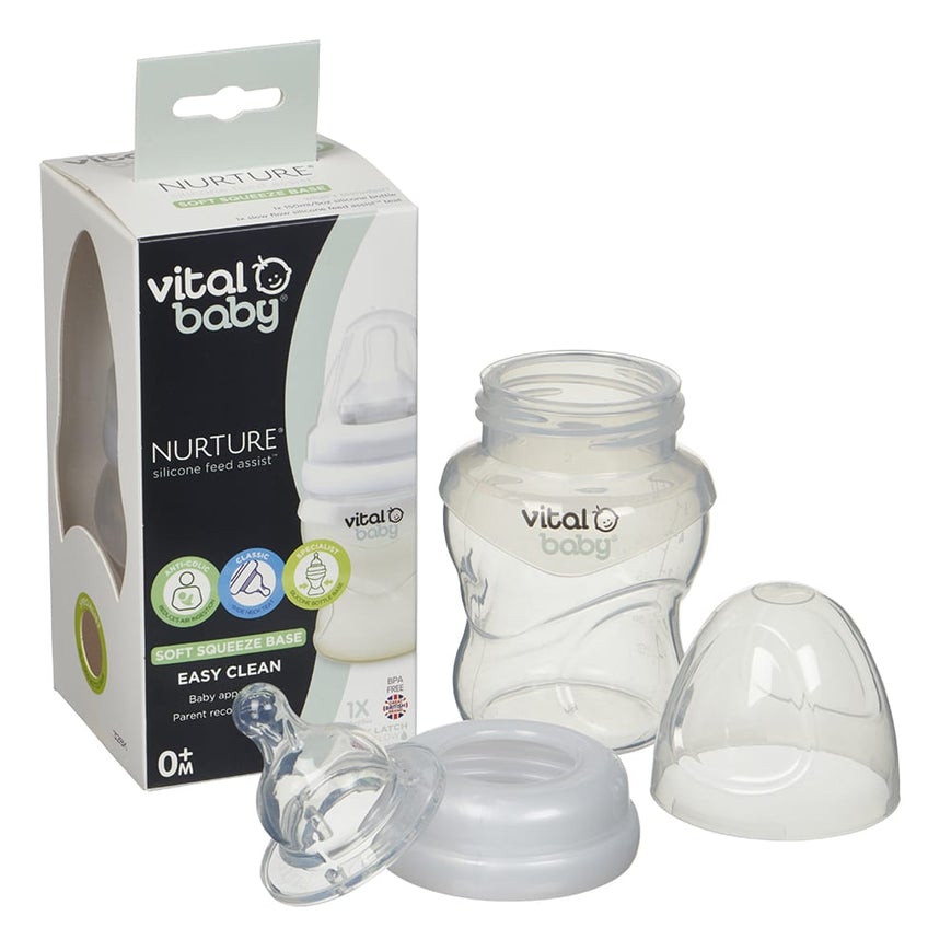 Silicone feed assist bottle 150ml