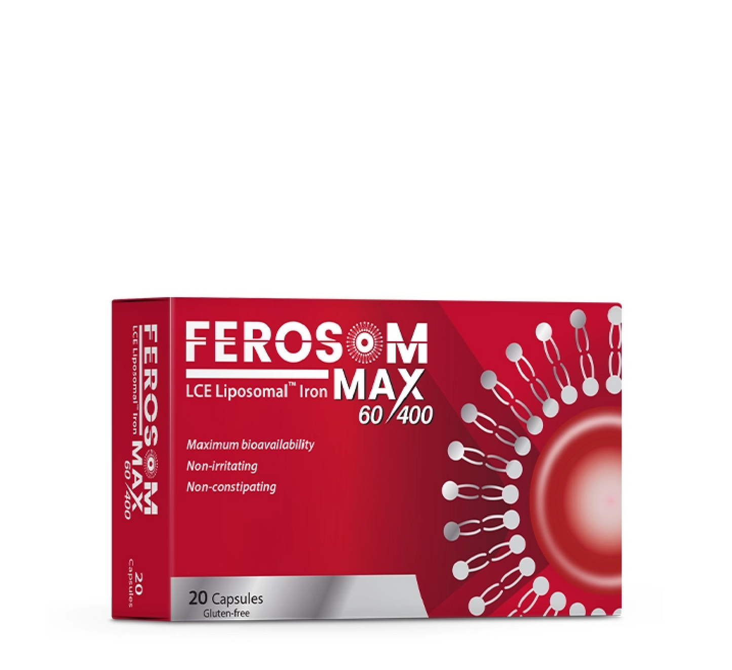 Ferosom Max LCE Liposomal Iron *20caps