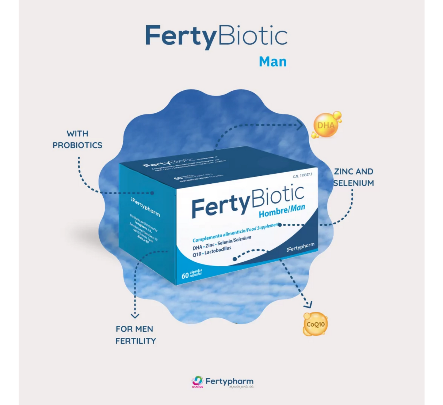 FertyBiotic Man *30 капсули
