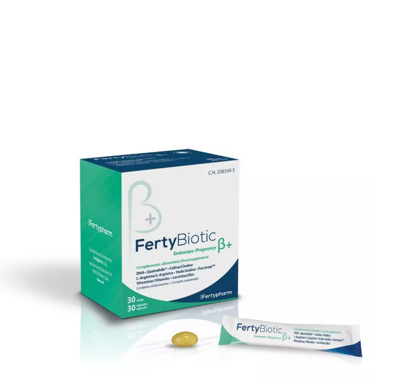 FertyBiotic Pregnancy B+ (30caps + 30bust)