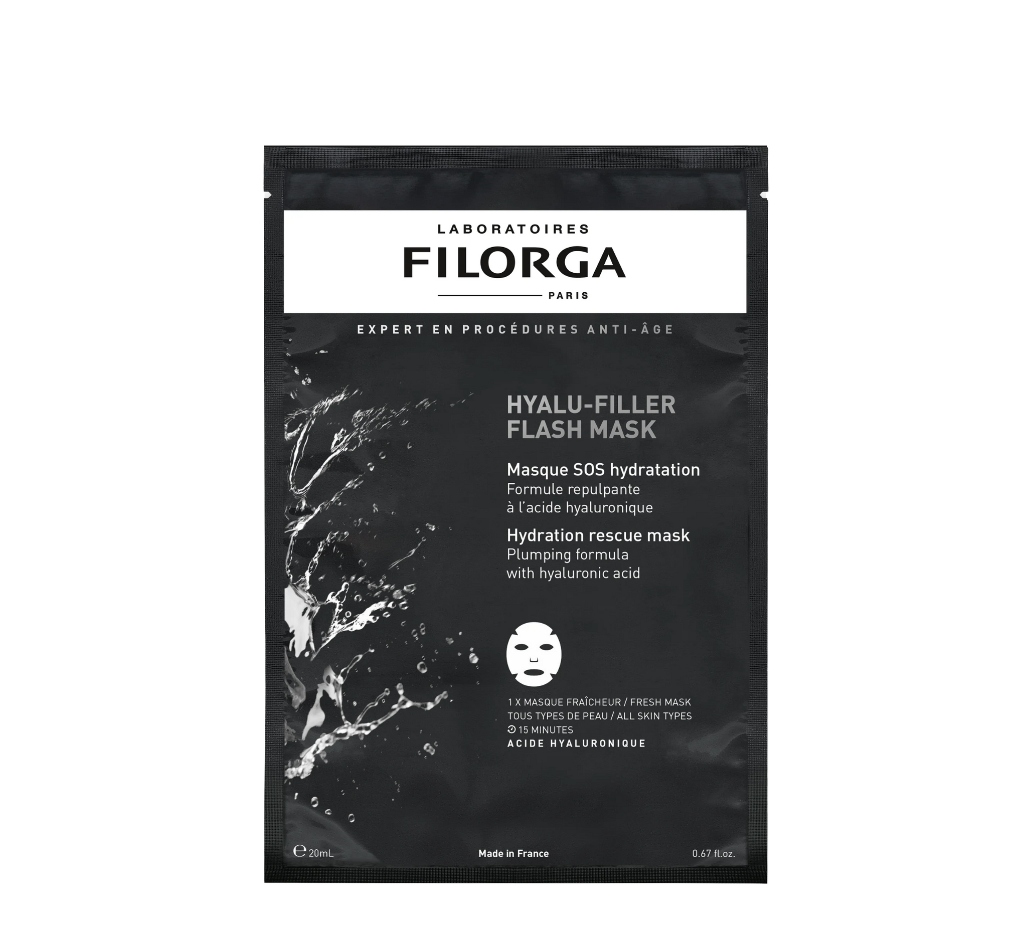 Filorga HYALU-FILLER FLASH MASK - Hydration Rescue Mask *20ml