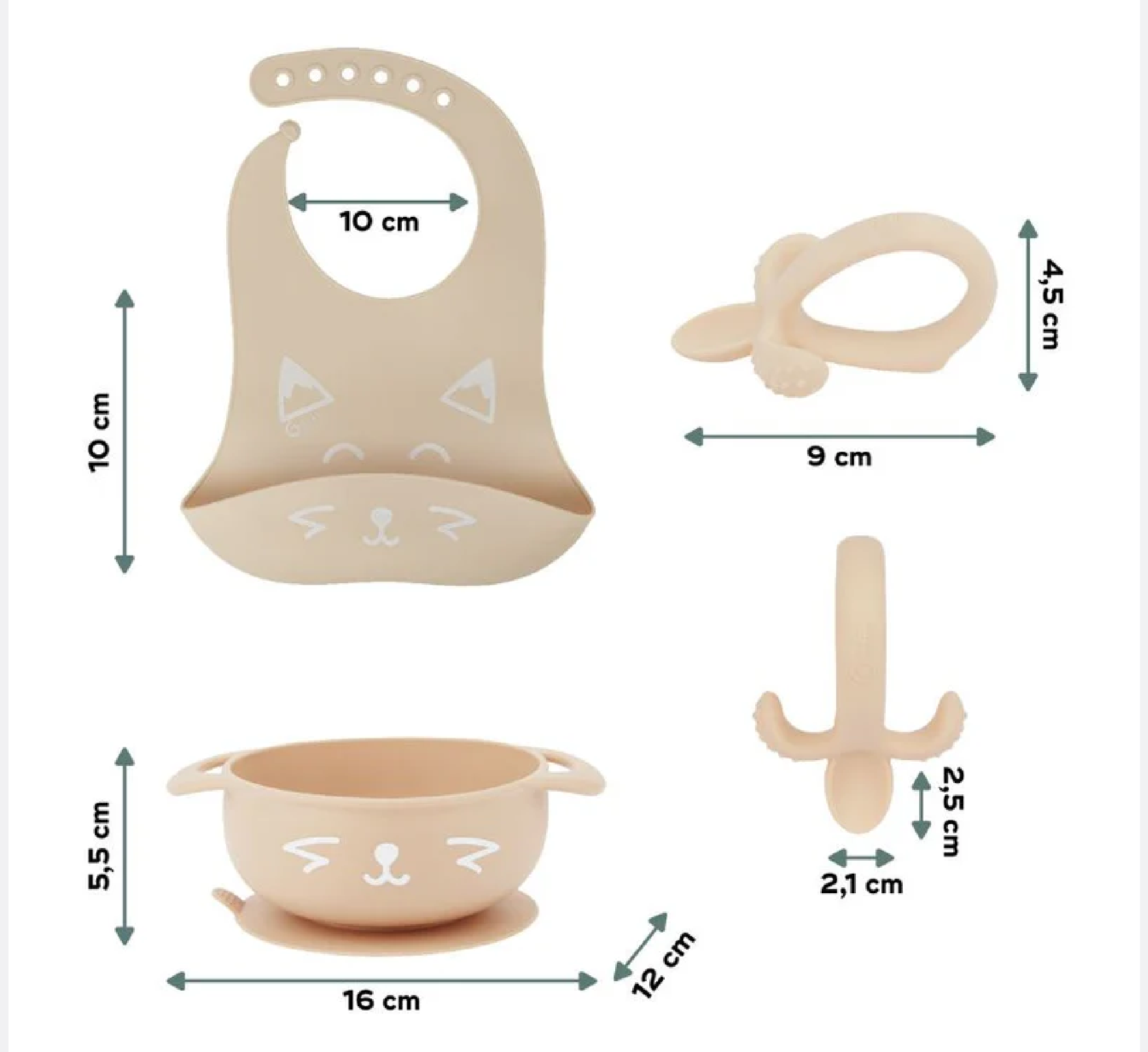 First ISY 3-Piece Baby Weaning Set