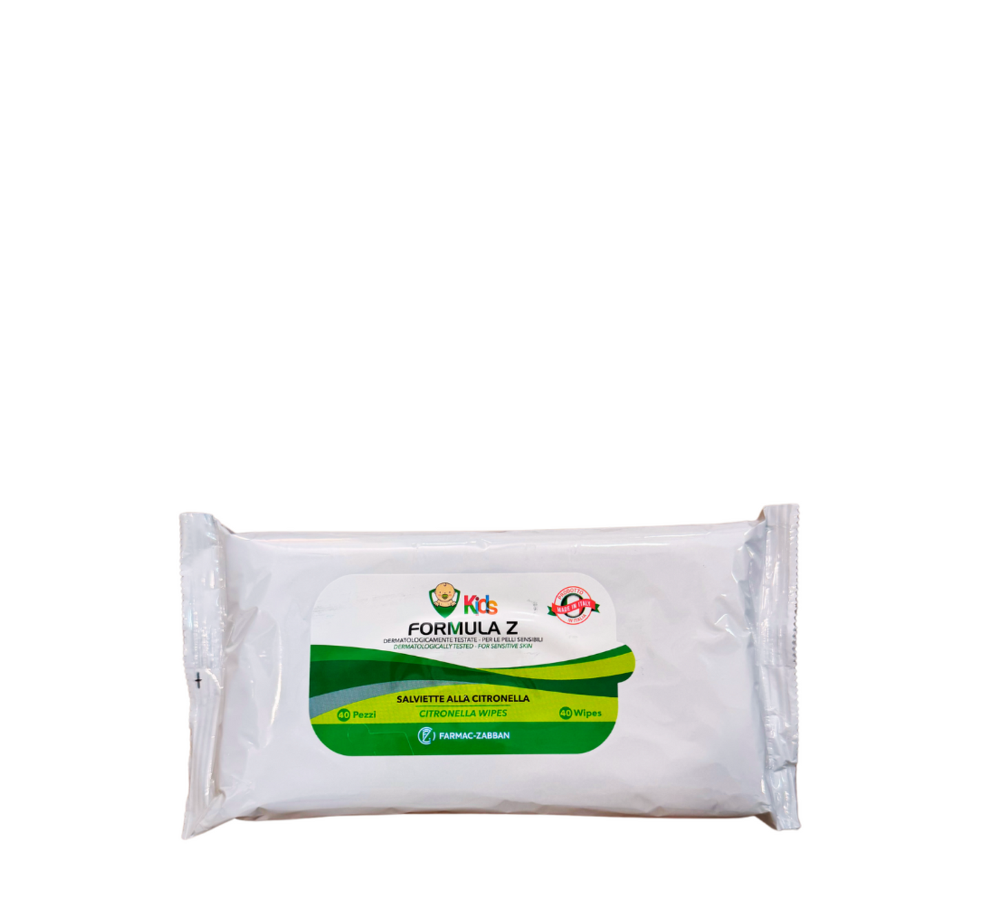 Peceta peceta Formula Z për fëmijë me citronelë *40 copë