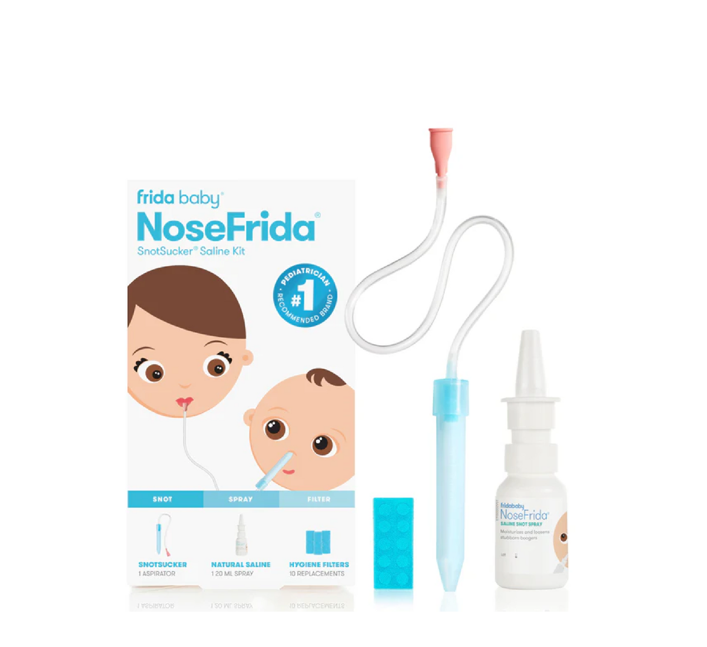 Frida Baby – Set i aspiratorit nazal (0m+)