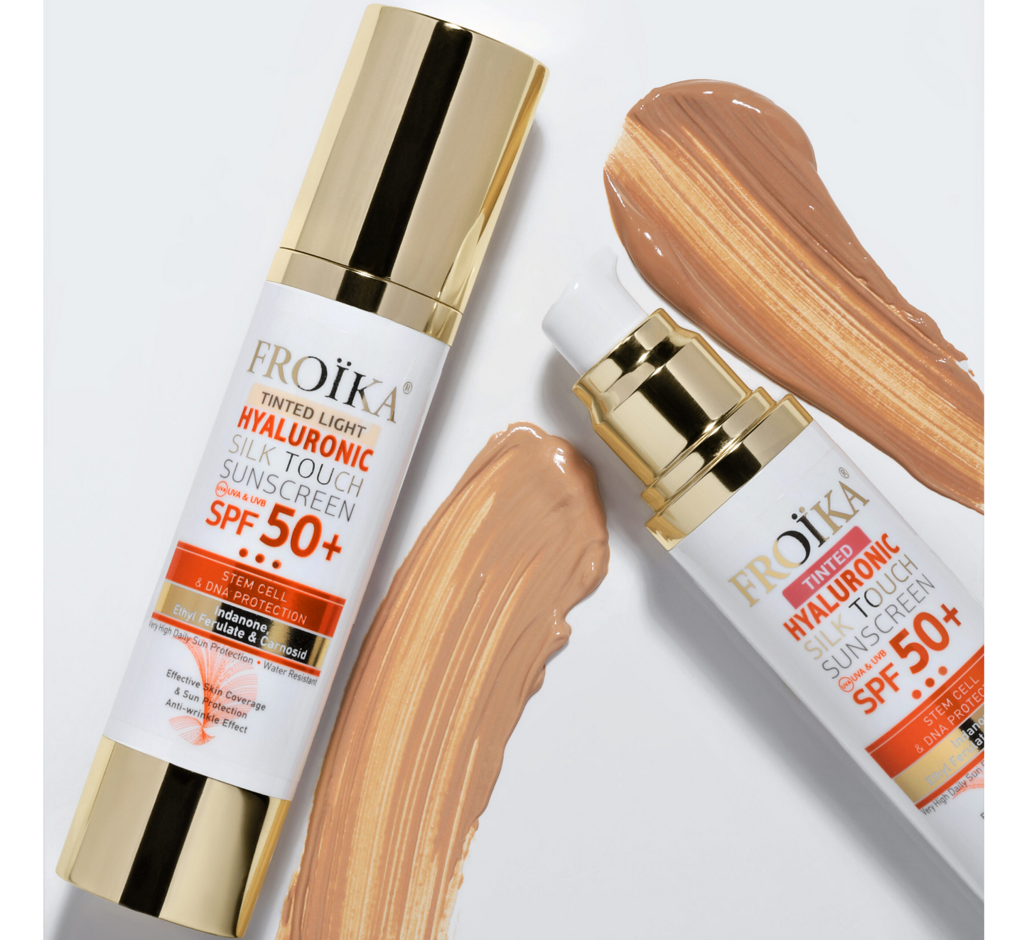 Krem dielli me ngjyrë Froika Hyaluronic Silk Touch Spf 50+ *50ml