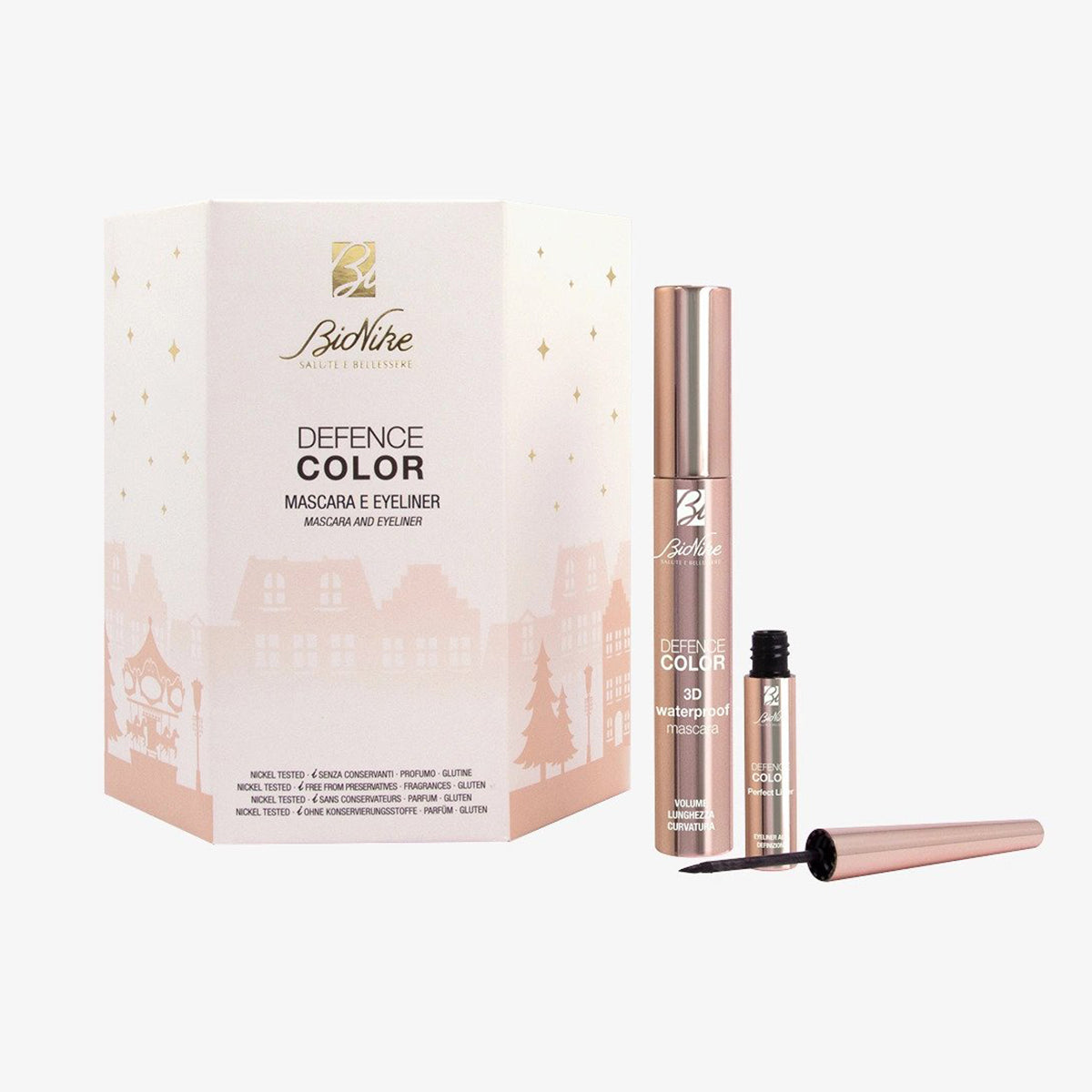 GIFT BOX DEFENCE COLOR EYES MASCARA & EYELINER