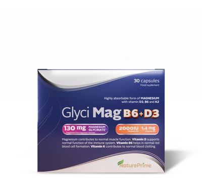 GlyciMag B6+D3 *30caps