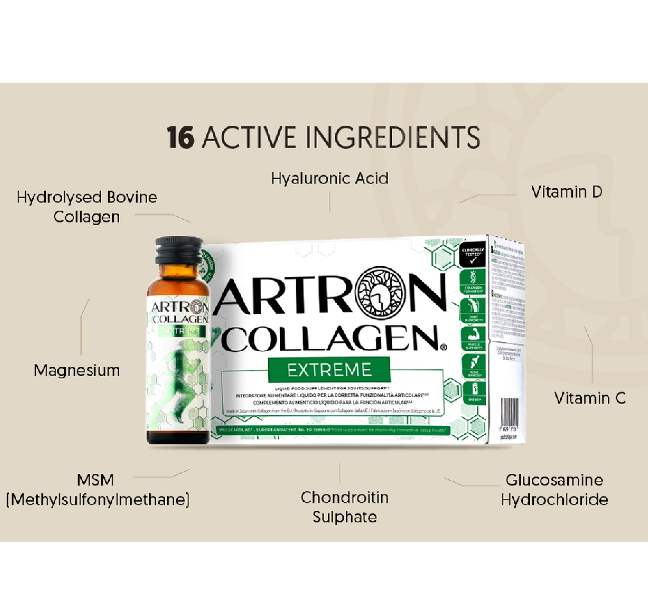 Gold Collagen Artron Extreme (10 x 50ml)