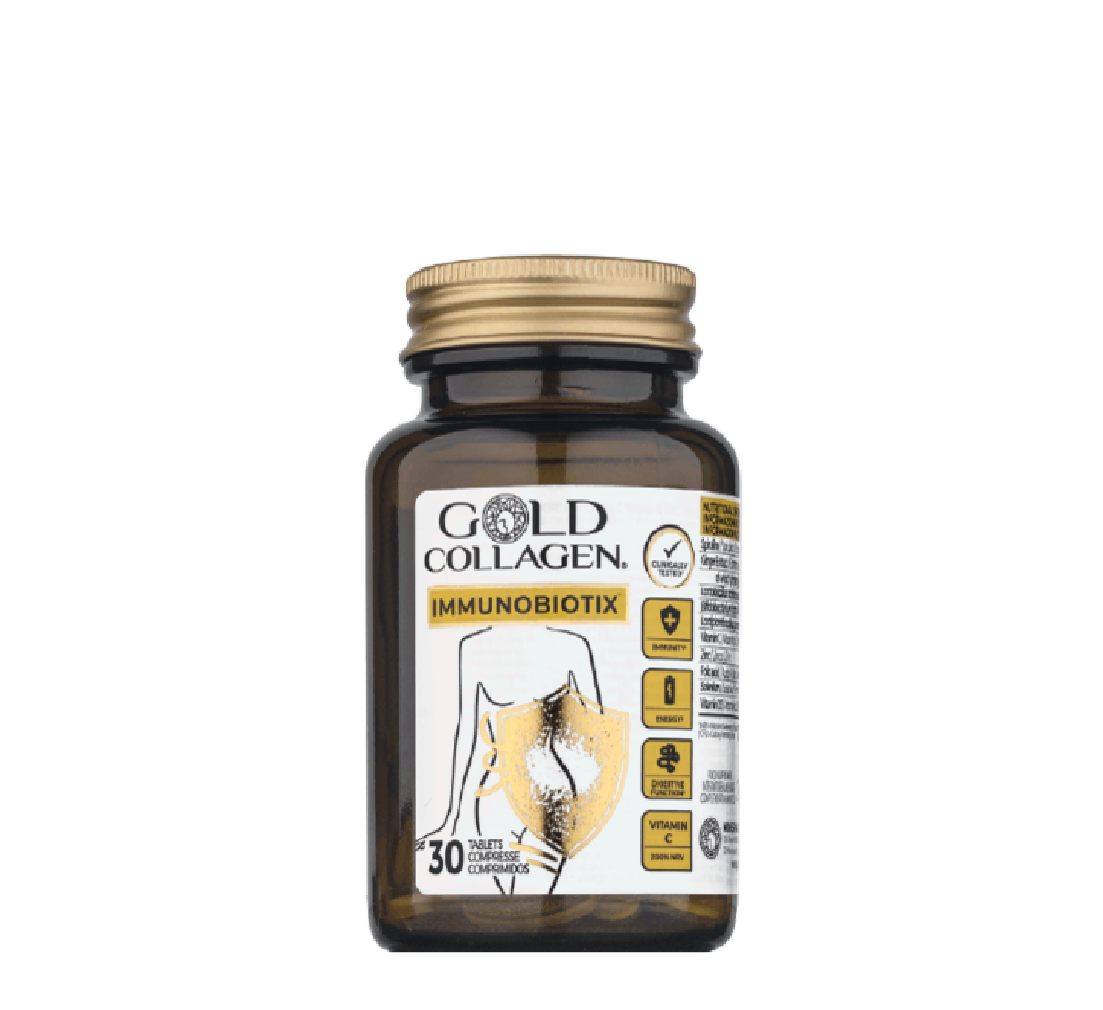 Gold Collagen ImmunoBiotix *30tab