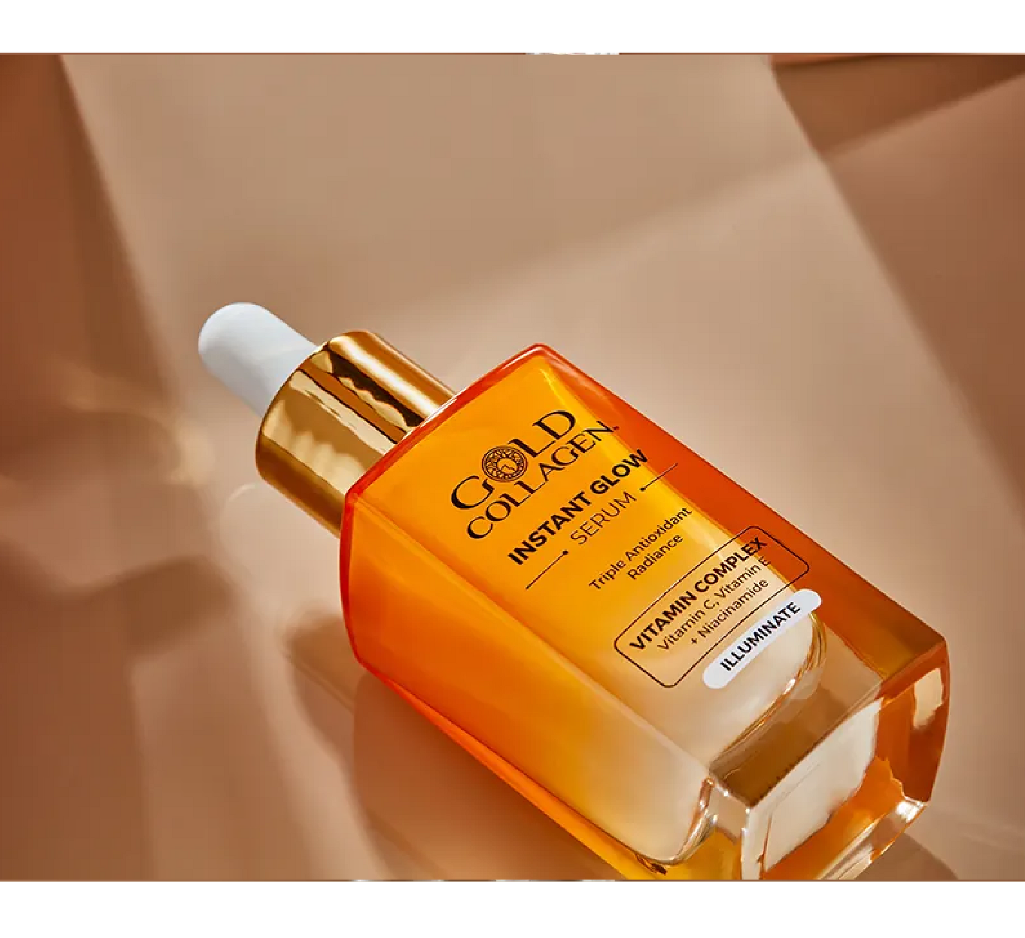 Serum me Shkëlqim të Menjëhershëm të Kolagjenit të Artë *30ml