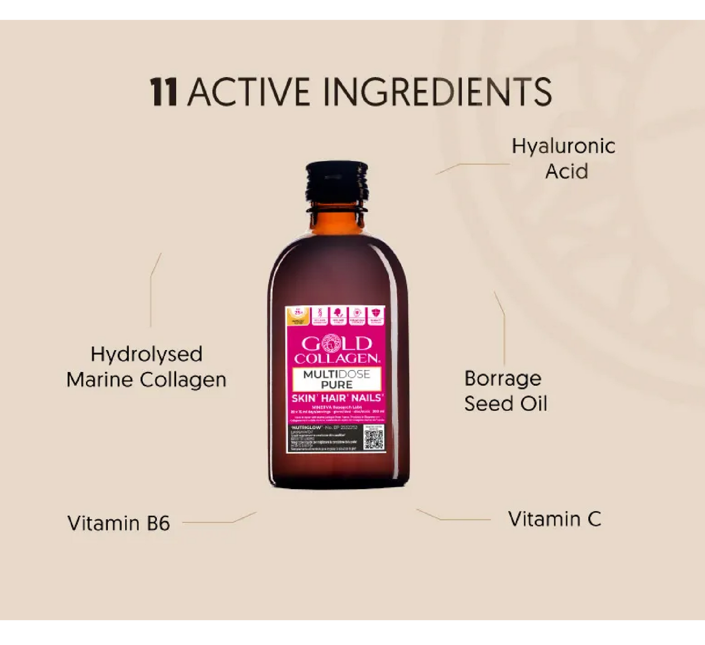 Gold Collagen Multidose Pure *300ml