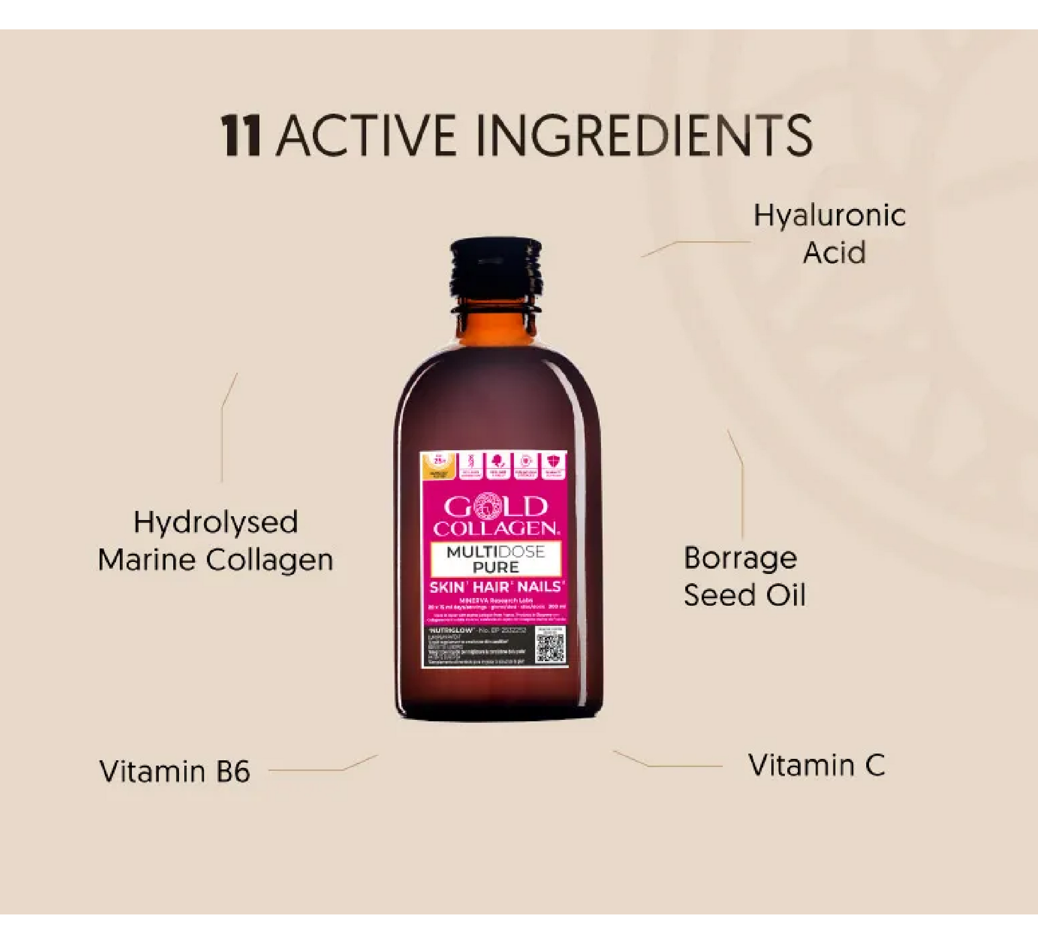 Gold Collagen Multidose Pure *300ml