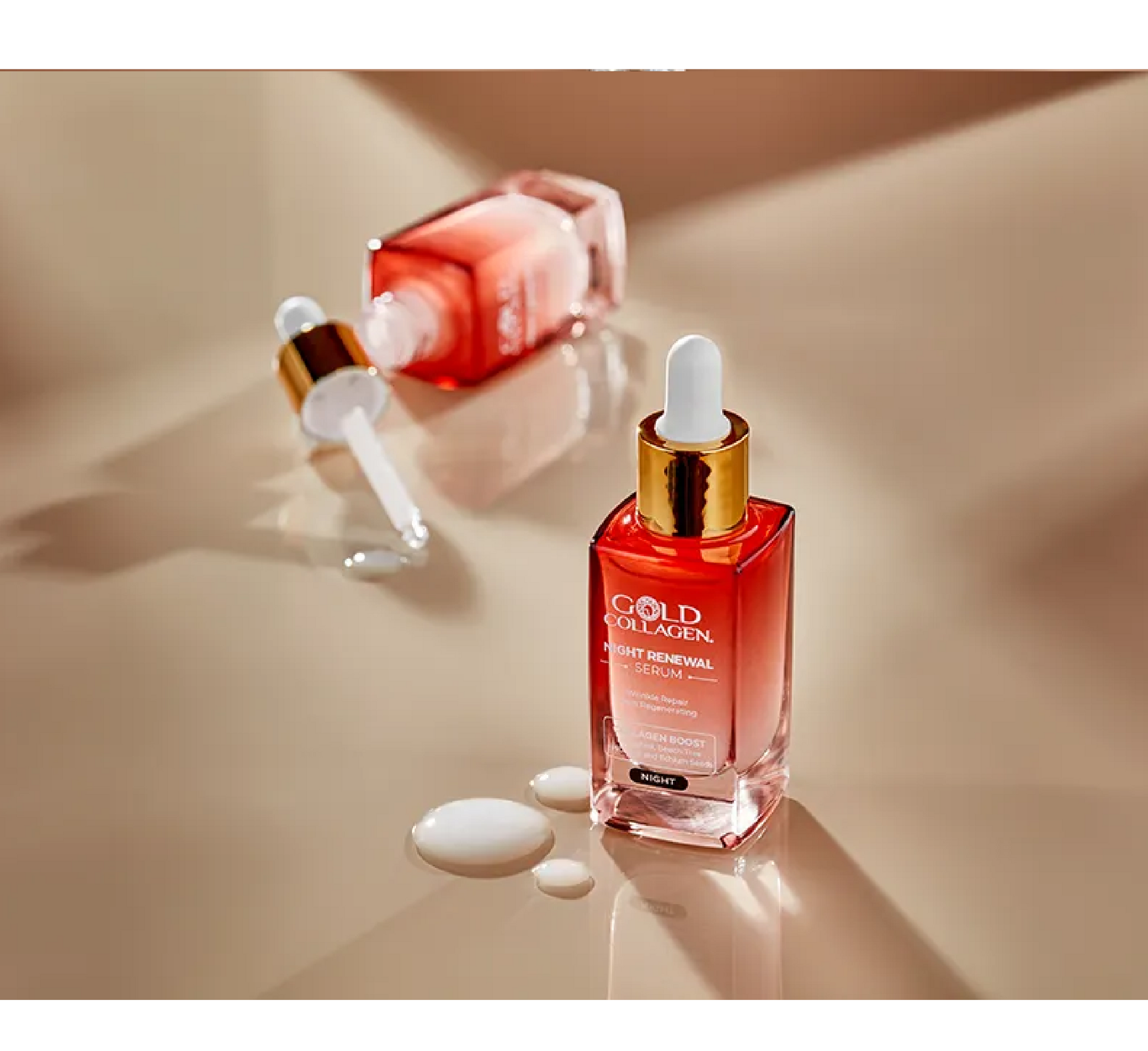 Gold Collagen Night Renewal Serum *30ml