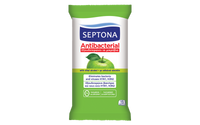 Antibacterial hand wipes with green apple fragrance