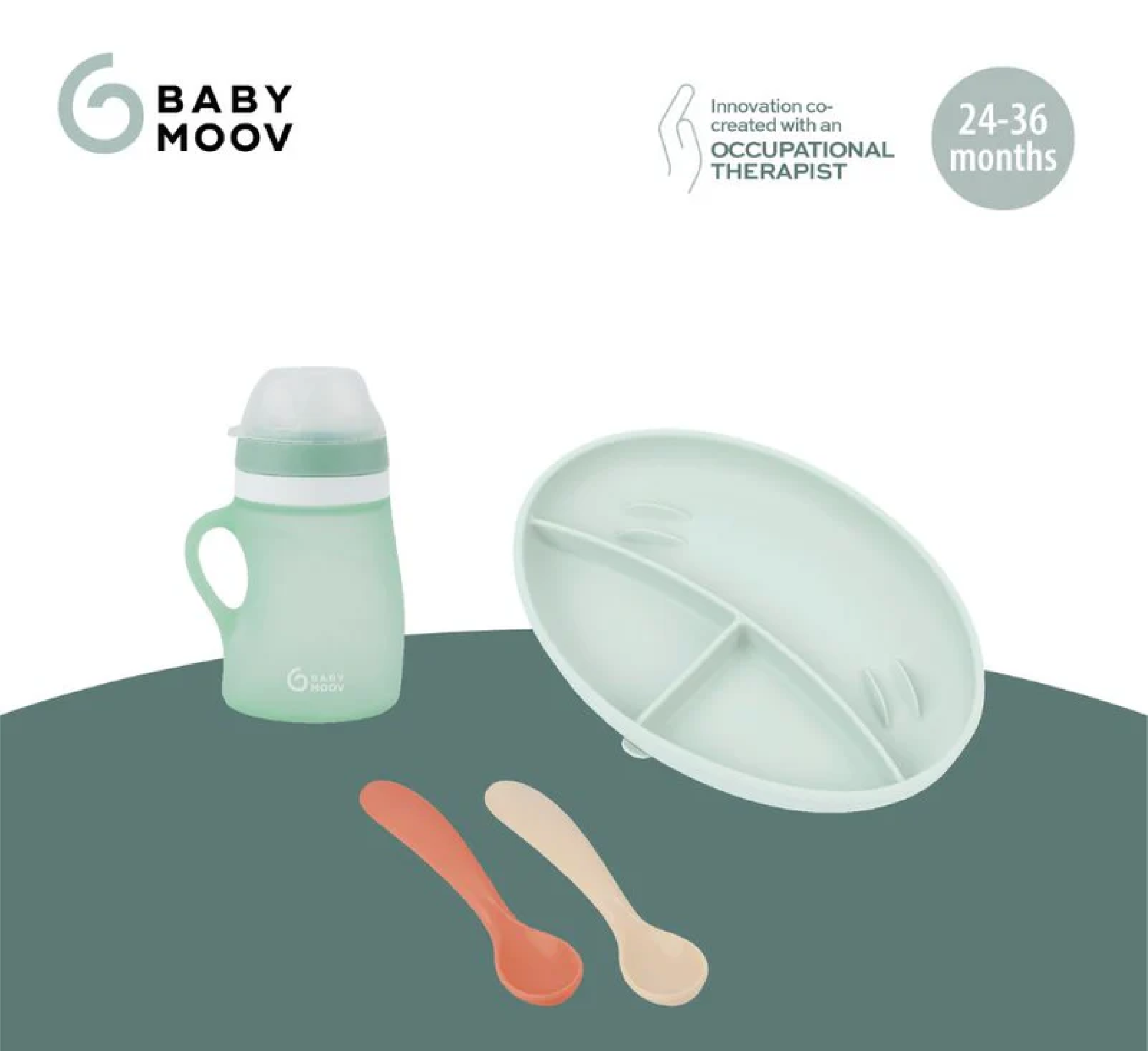 Grow ISY Silicone Feeding Set (24-36 Months)