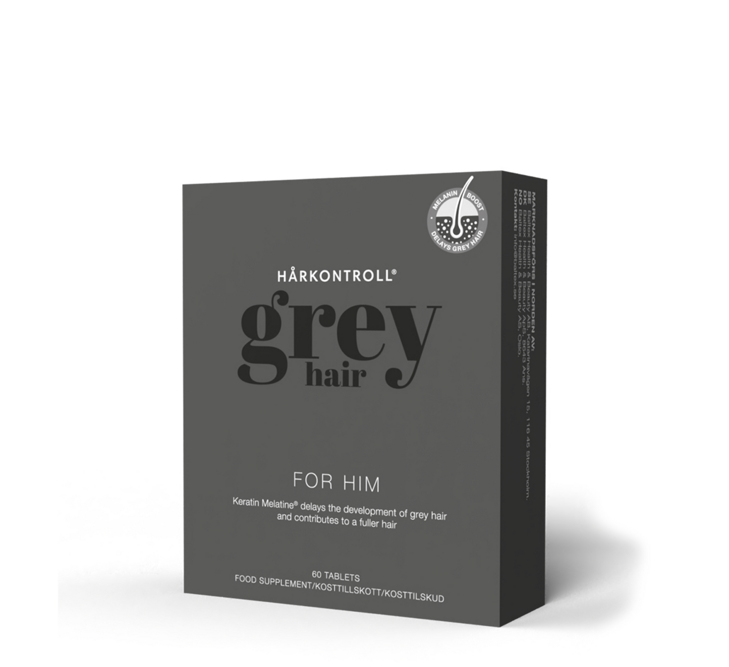 HÅRKONTROLL Flokë gri për të *60 tableta 
