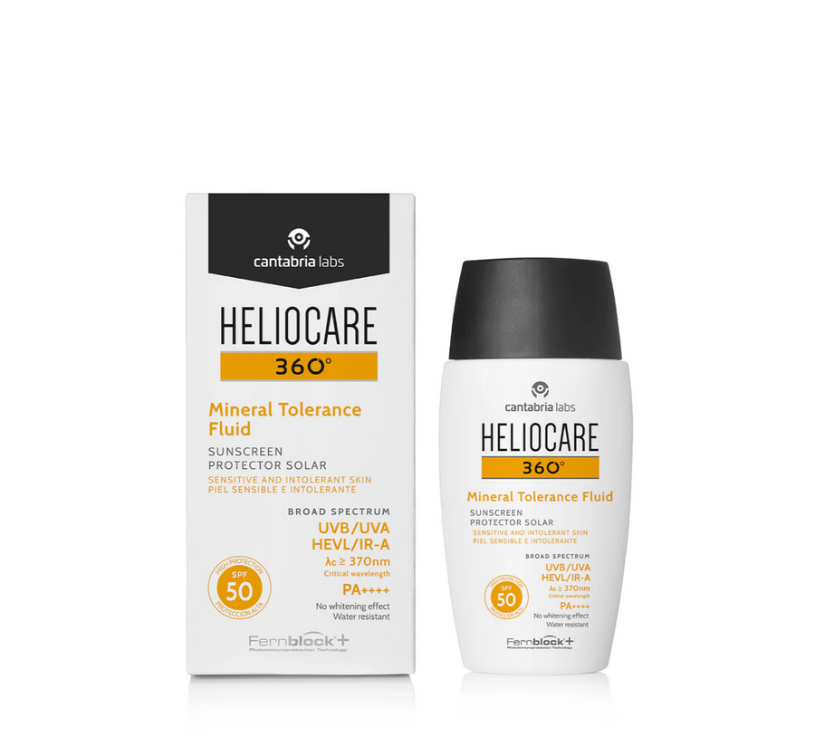 HELIOCARE 360° Fluid Tolerance Minerale me Ngjyrë të Lehtë SPF50 *50ml