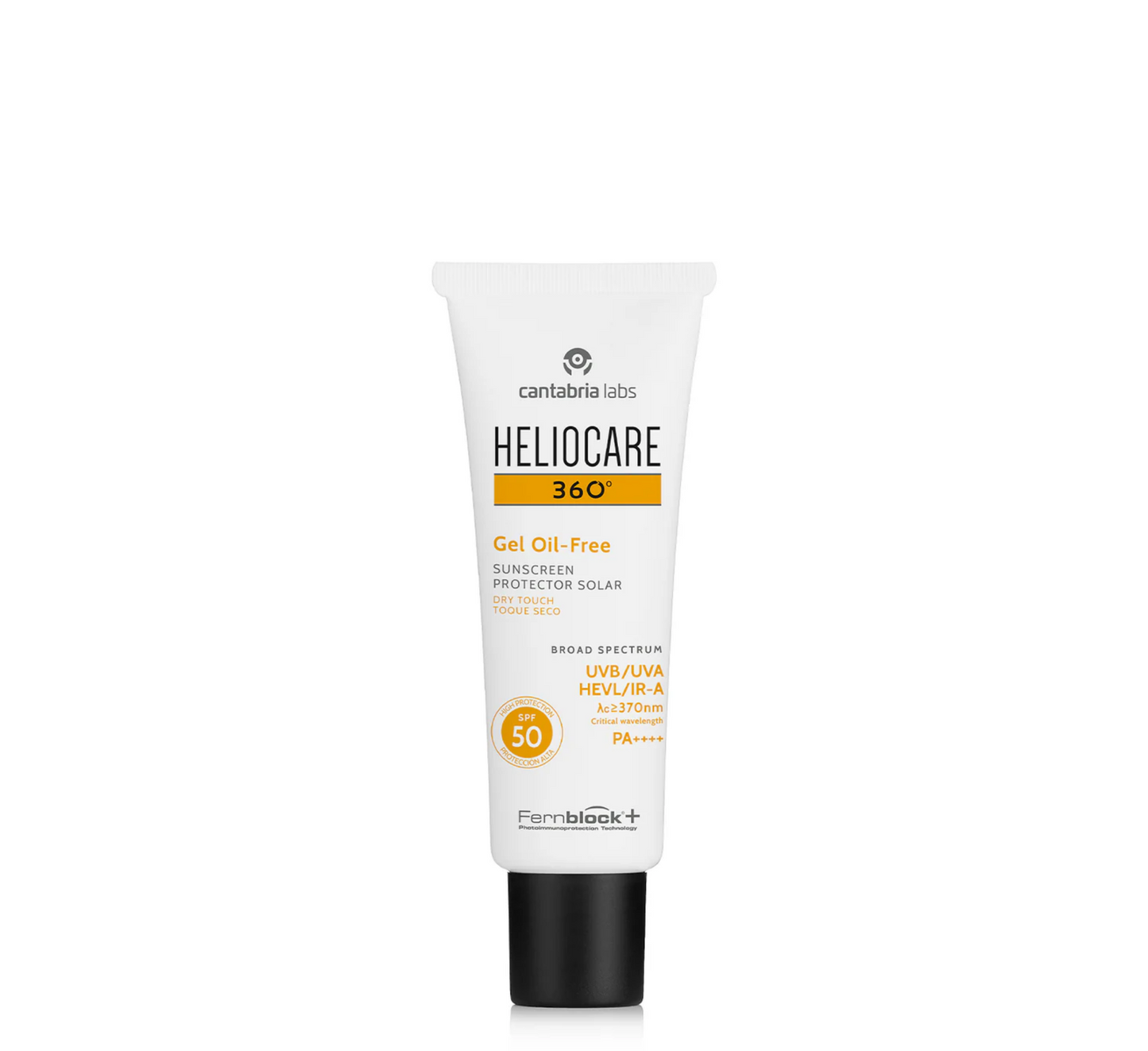 Xhel HELIOCARE 360° pa vaj, për prekje të thatë, me nuancë të lehtë SPF50 *50ml
