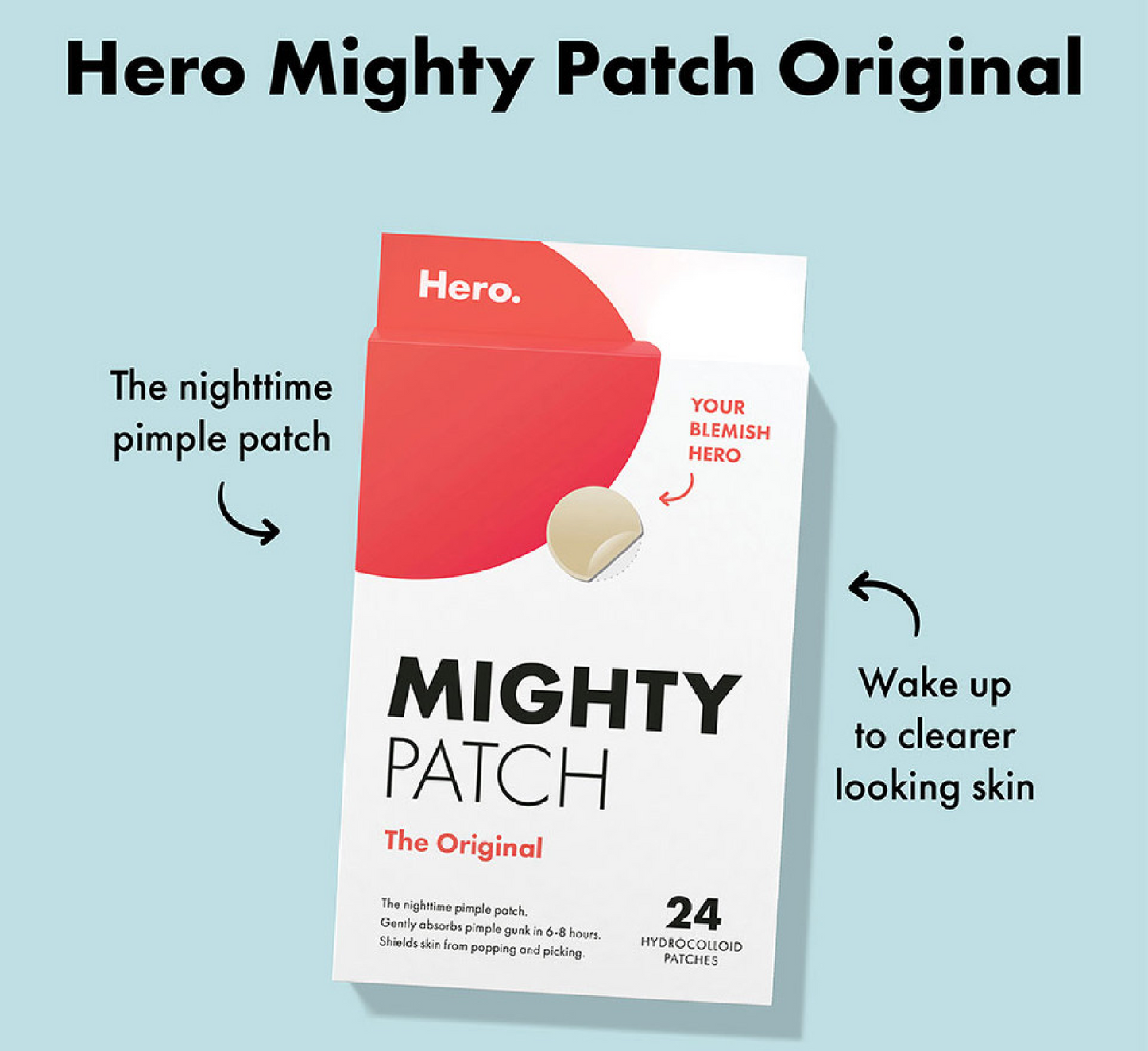 HERO Mighty Patch The Original (*24 pcs)