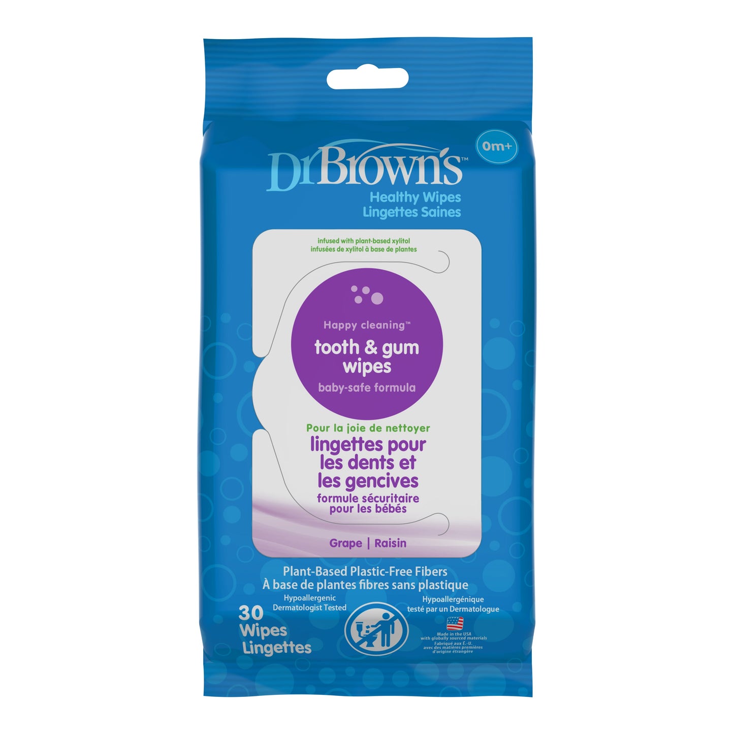 Dr. Brown's™ Tooth & Gum Healthy Wipes