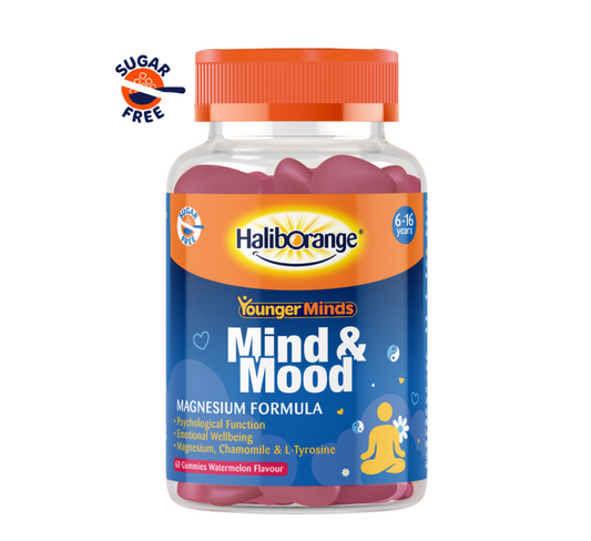 Haliborange YoungerMinds Mind & Mood (Magnesium Formula) x60 Gummies