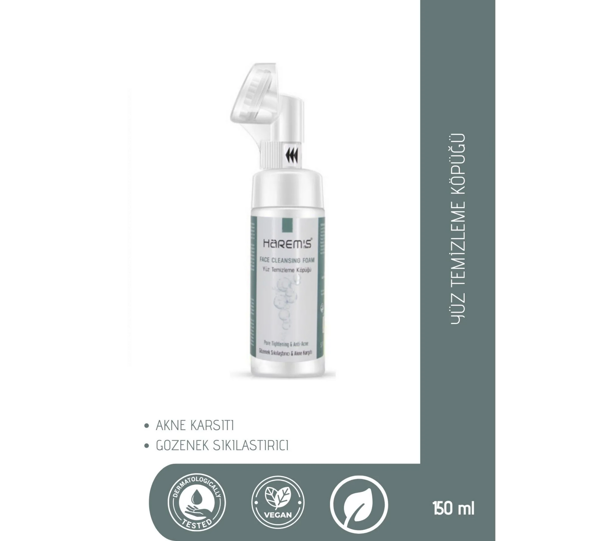 Harem's Anti-Acne Facial Cleansing Foam *150ml