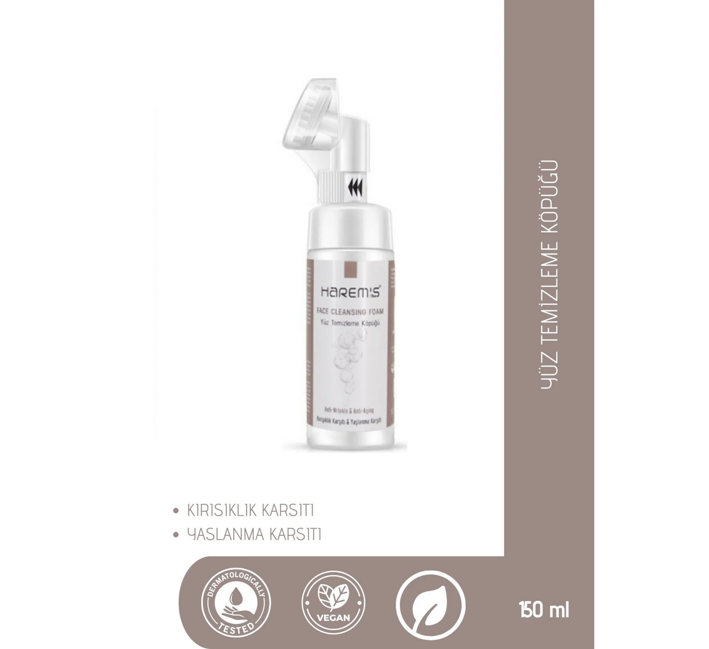 Harem's Anti-Wrinkle Facial Cleansing Foam *150ml