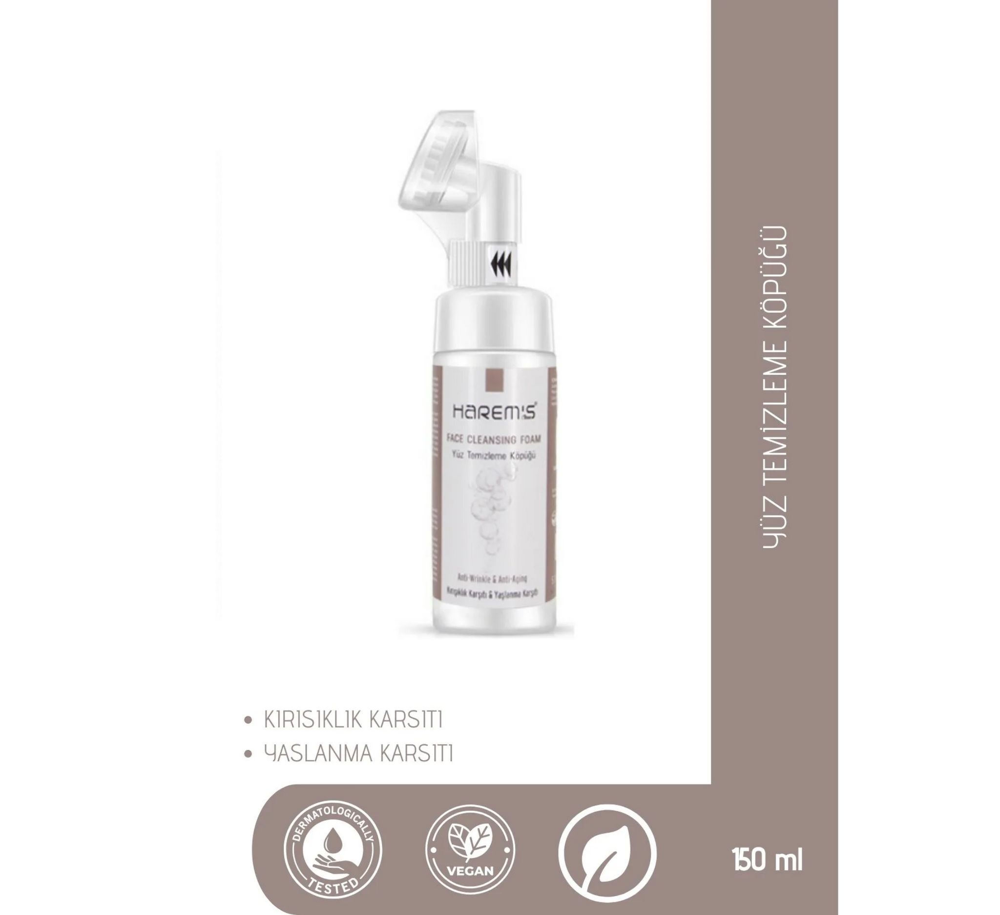Harem's Anti-Wrinkle Facial Cleansing Foam *150ml
