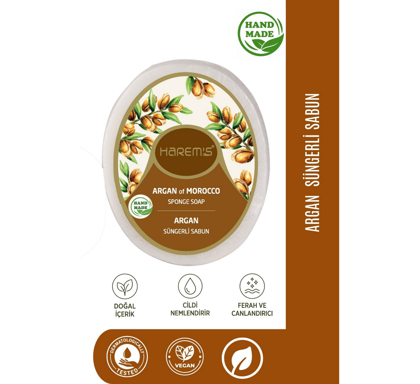Harem's Argan Sponge Soap *120g